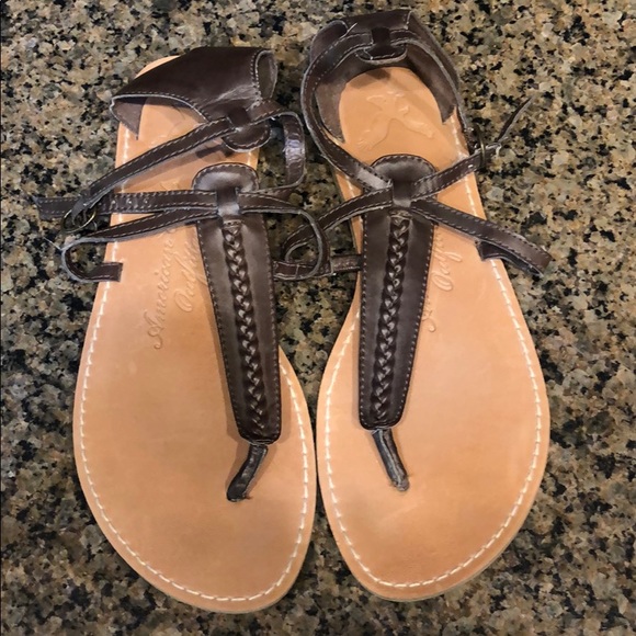 Women’s Brown Sandals - Picture 1 of 3